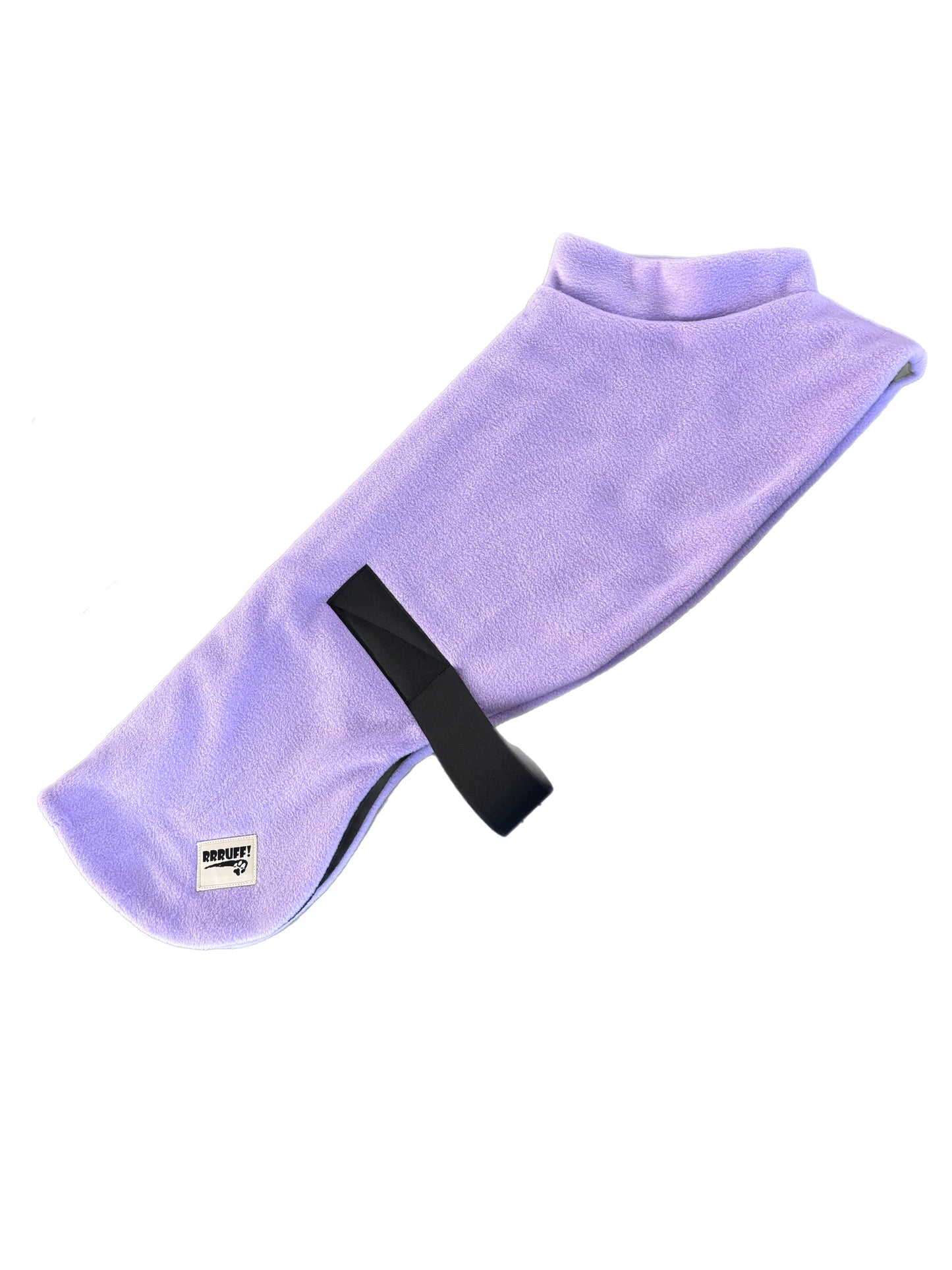 The in-betweener sports coat for greyhounds in medium weight  polar fleece washable