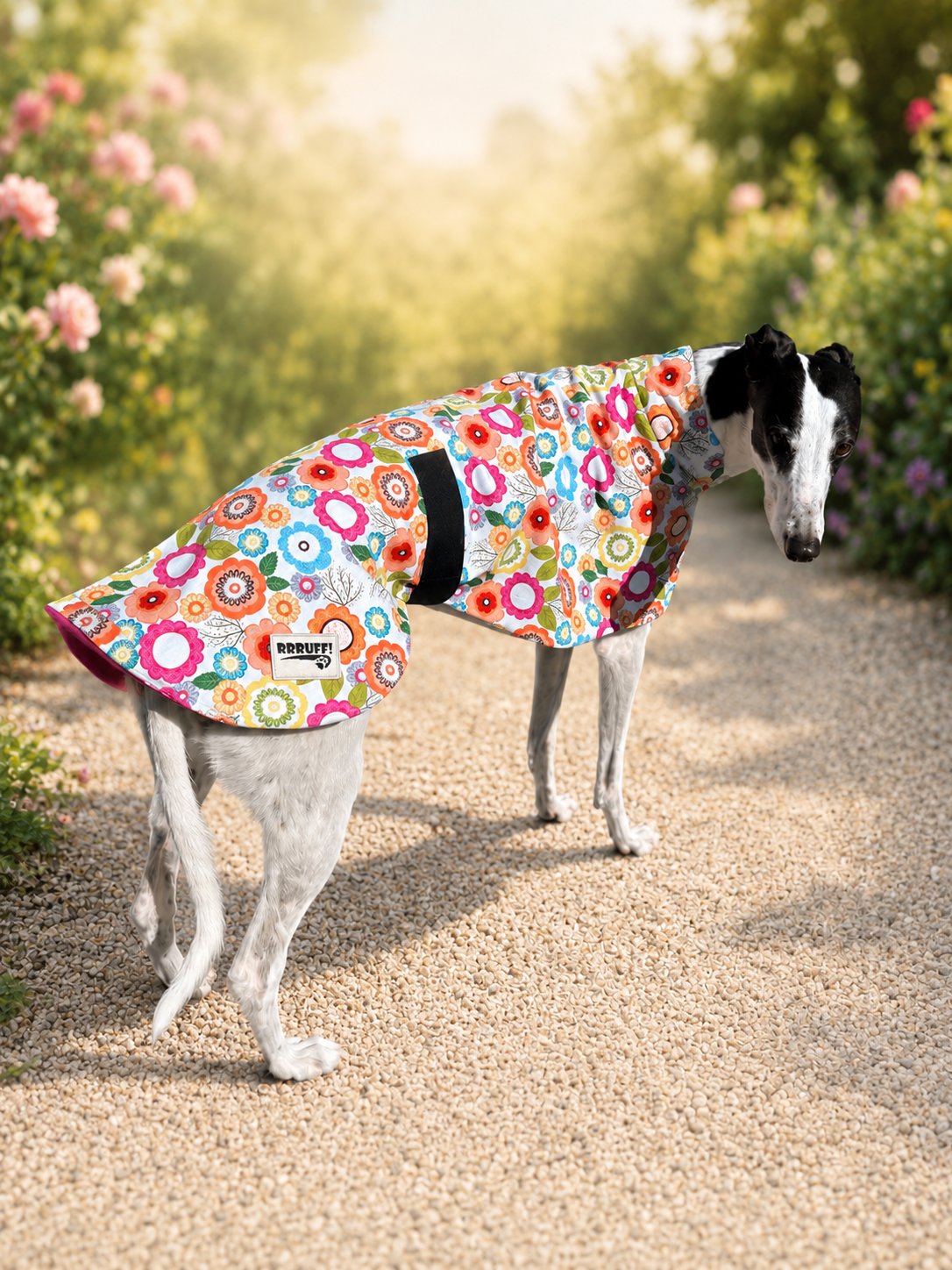 Bloom & Zoom Floral beauty limited stock greyhound cotton & fleece spring wear