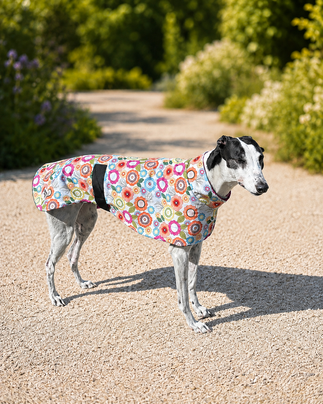 Bloom & Zoom Floral beauty limited stock greyhound cotton & fleece spring wear