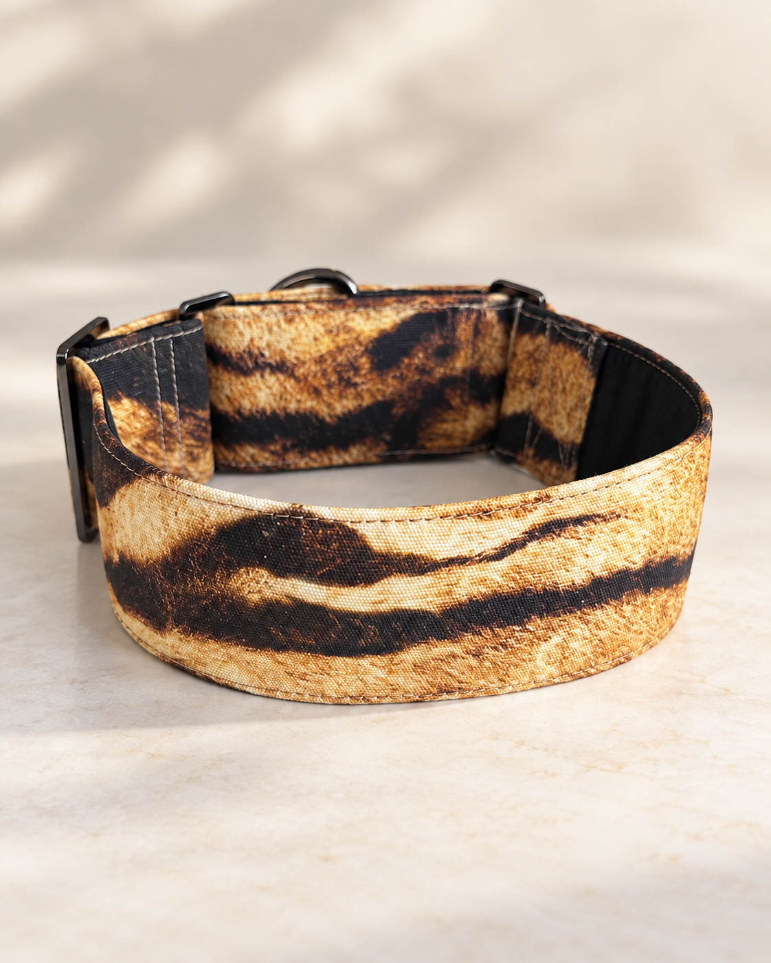 Tiger luxe martingale greyhound collar