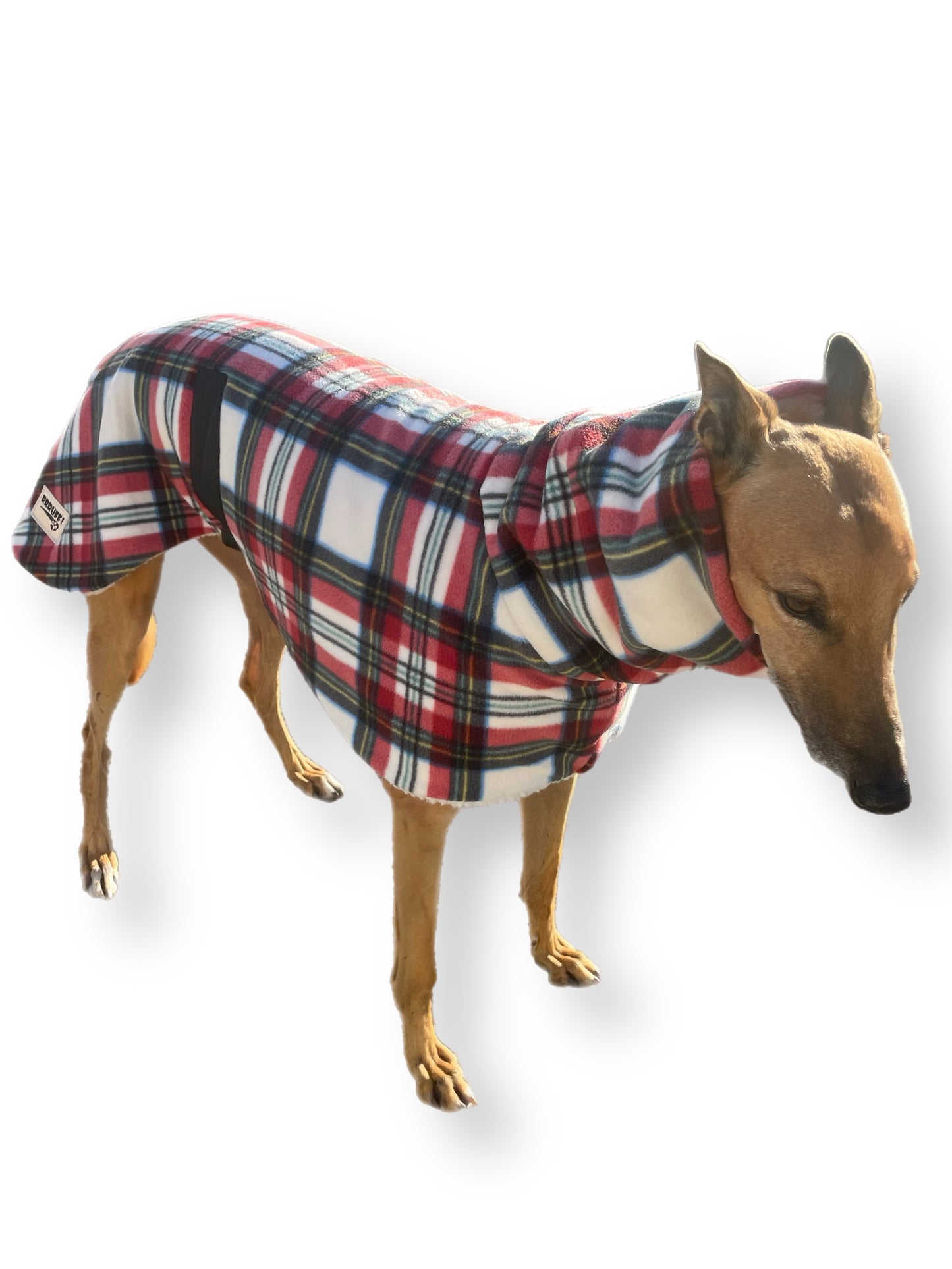 Trendsetter Lumberjack Greyhound coat in deluxe style rug flanno check polar fleece washable extra wide neck