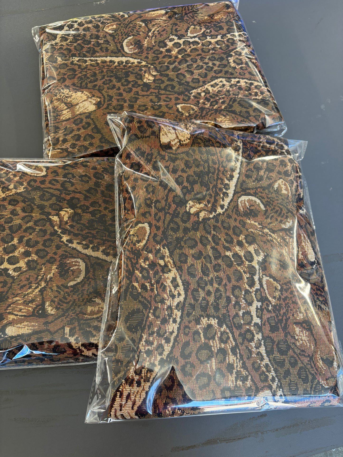 SALE! Leopard stuff it cotton tapestry furnishing fabric cover only dog bed, washable fabric, recycled dog bed, greyhound, kennel bed puppy big large
