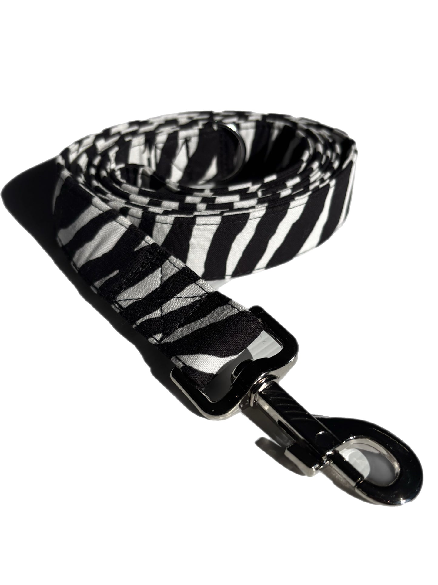 Stripe up the fun in Zebra print Martingale collar greyhound collar cotton super soft fabric
