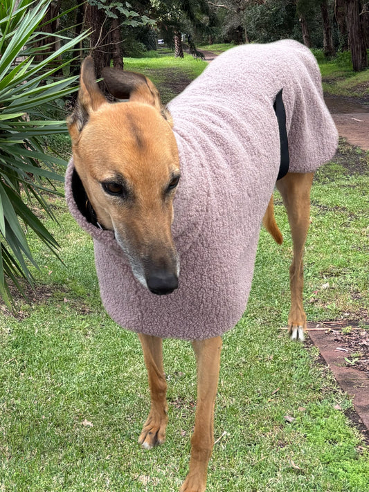 Mushroom snuggly midweight teddy fleece sports