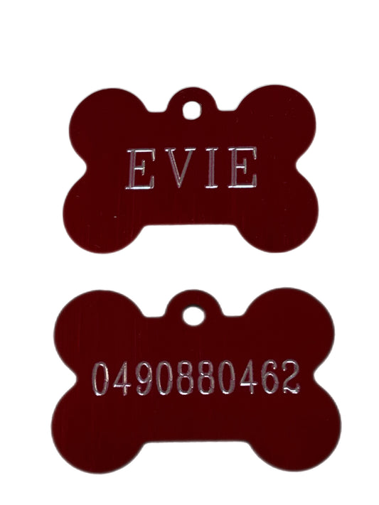 Engraved Dog Tag