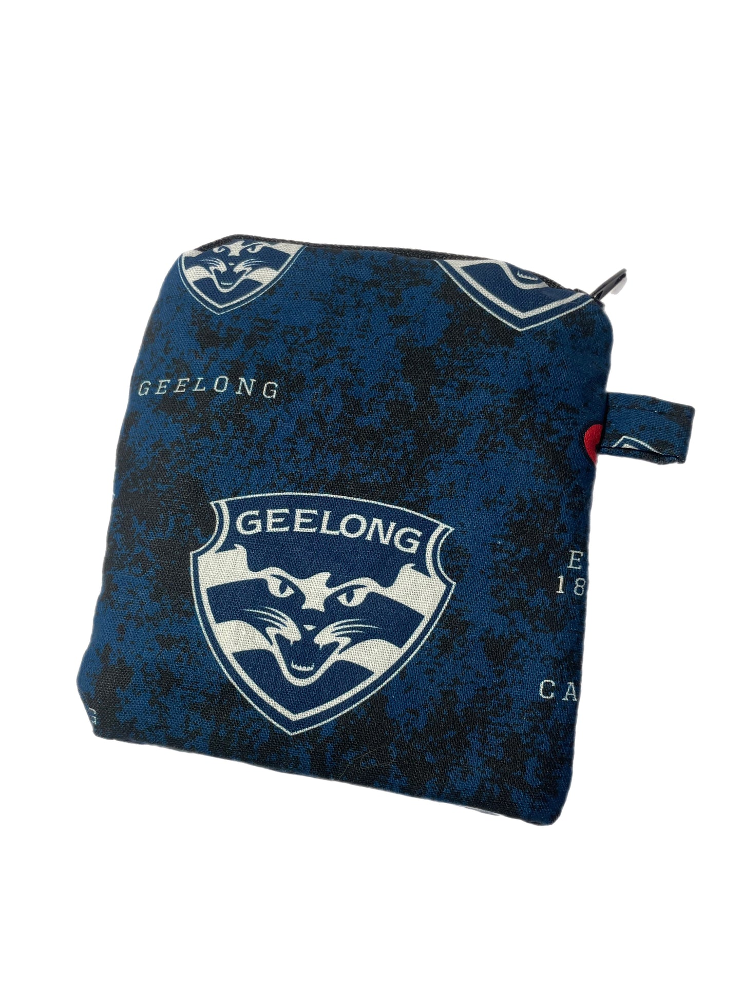 AFL inspired Go bags, poo bag holder, coin bag no