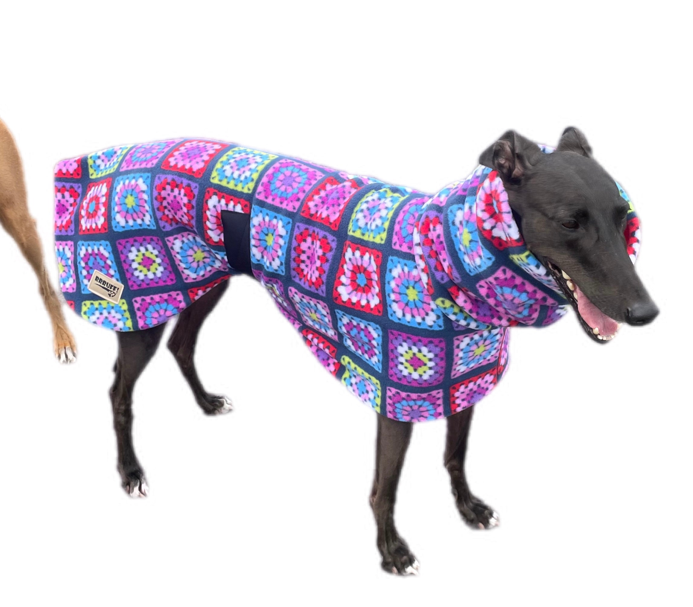 Grey hot sale dog coat