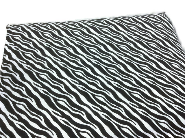 Stuff It cover only cotton Zebra design washable fabric, recycled dog bed, kennel bed puppy