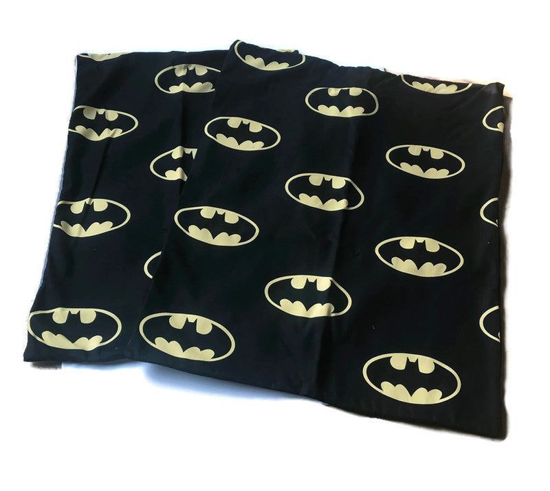 Stuff It cover only Batman design washable fabric, recycled dog bed, kennel bed puppy mastiff Dane big large