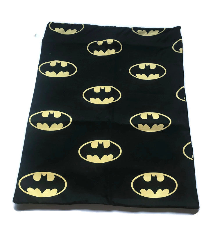 Stuff It cover only Batman design washable fabric, recycled dog bed, kennel bed puppy mastiff Dane big large